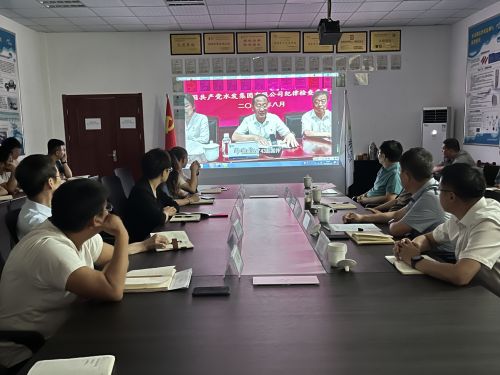 【河海水文】水發(fā)水控集團(tuán)黨委委員、紀(jì)委書記王高升到河海公司全面從嚴(yán)治黨、黨風(fēng)廉政建設(shè)專題調(diào)研 (1).jpg